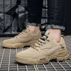 メンズ トレッキングシューズ スニーカー 登山靴 ワークシューズ メンズ ランニングシューズ ローカット ウォーキンsiage08