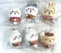 에니마이 복권 치이카와 D상 봉제인형 키홀더 전 5종 세트+덤 정리 판매 콤프 세트