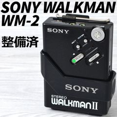 SONY WALKMAN WM-2 カセットウォークマン ブラック ケース付