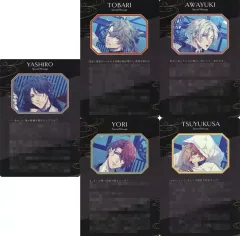 【中古】キャラカード [単品] 集合 キャラクターメッセージカード 「Switchソフト 泡沫のユークロニア 限定凍波璃エディション」 同梱特典