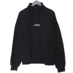 STUSSY ハーフジップ モックネック トレーナー Mサイズのサムネイル