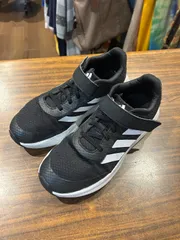 アディダス adidas CLOUDFOAM スニーカー  ブラック ホワイト サイズ23.5cm A-705