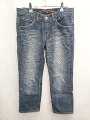 ◇ Θ Levi's リーバイス コットン100% ジーンズ デニム パンツ サイズ29 ブルー レディース E  【1410230014248】