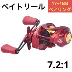 Lizard® Macaron ベイトリール 右ハンドル 17+1ベアリング搭載