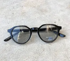 人気 クラウンパント型 サングラス ブラック×ライトグレー 未使用 ユニセックス