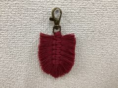 マクラメキーホルダー