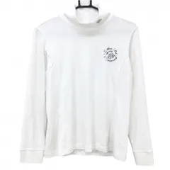 ゾーイ 長袖ハイネックシャツ 白 表微起毛  レディース M ゴルフウェア ZOY