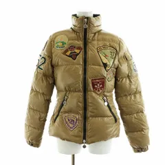 モンクレール MONCLER BADIA SPECIAL999 ダウンジャケット 長袖 ジップアップ ロゴ ワッペン 0 XS 茶 ブラウン 45389/50/68950 ■GY17 /MQのサムネイル