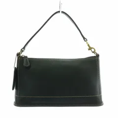 COACH  オールドコーチ　チャーム付き　レザーポーチ 極美品 コスタリカ製 OLD COACH オールドコーチ ポーチ 9311