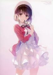 [중고] 포스터 미니 포스터 카토 메구미 [라이트 노벨 그리워하지 않는 그녀의 기르는 방법 memorial2] 멜론 북스 구입 특전