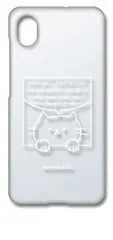 【新品未使用】Galaxy A23 5G SC-56C SCG18 ギャラクシー クリア ハードケース ねこ (フキダシ) 動物 ロゴ おしゃれ オシャレ かわいい 可愛い cl-sc56c-282