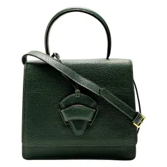 LOEWE ロエベ バルセロナ グリーン 2WAYバッグ レディース