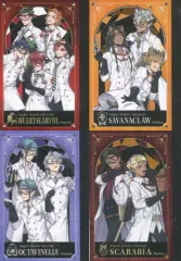 【中古】ノート・メモ帳 実験着柄 ミニノートセットA(4枚組) 「ディズニー ツイステッドワンダーランド」 セブン＆アイ限定