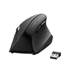 サンワサプライ 抗菌静音ワイヤレスエルゴノミクスマウス MA-ERGWK10