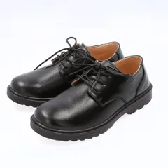 ☆ ブラック ☆ 31/20.5cm ☆ 男の子 フォーマルシューズ 本革 pk21e57 男の子 フォーマル シューズ 本革 革靴 レースアップ フォーマルシューズ 紐靴 フォーマル靴 子供靴 レザー 柔らかい 滑り止め 子供フォーマル すべり止め シューズ