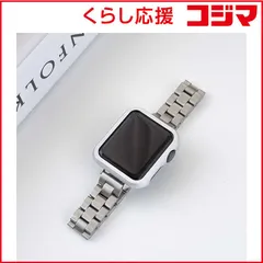 【 新品 未開封 】 GAACAL APPLE WATCH 1-10/SE1-2 38/40/41/42(10のみ)MM 「大人ウォッチ」ステンレスバンド 調節可能 シルバー W00014SA 未使用 送料無料
