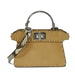Fendi フェンディ　ハンドバッグ　美品 FENDI フェンディ ハンドバッグ PEEKABOO ピーカブー 8BN290 3ZN