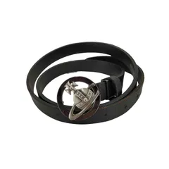 ヴィヴィアンウエストウッド Vivienne Westwood オーブバックル レザーベルト メンズ 表記無 