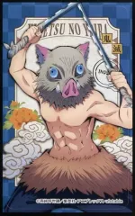 【中古】食玩 ステッカー・シール 嘴平伊之助(縦) 「鬼滅の刃 デコステッカー ガムつき」 