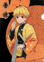 【中古】クリアファイル 我妻善逸 A4クリアファイル 「鬼滅の刃×森永製菓 in イオン」 対象商品購入特典