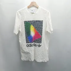 ◇ ⊂ Φ adidas アディダス イラストプリント 半袖 Tシャツ サイズM ホワイト系 レディース E  【1505290007979】