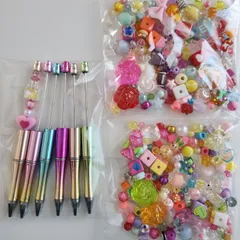 カスタムボールペン　ビーズセットB　まとめ売り