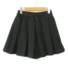 アクシーズファム axes femme パンツ キュロット プリーツ リボン M 緑 グリーンのサムネイル
