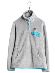 【お得なクーポン配布中!】 14年製 パタゴニア リツール スナップT プルオーバー ジャケット レディース M 古着 Patagonia フリース アウトドア ブルゾン ハイネック