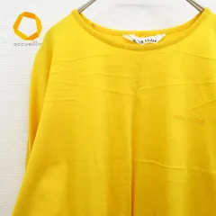 Miss chloe ミス クロエ ヴィンテージ ロンＴ カットソー ロゴ刺繍 イエロー系 869151iのサムネイル