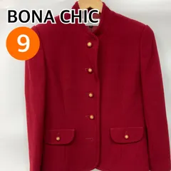 BONA CHIC コート ジャケット アウター レディース 9【CT654】 BONA CHIC コート ジャケット アウター レディース レッド系