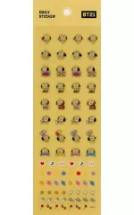 【中古】シール・ステッカー CHIMMY(ジミン) デイリーステッカー(ベビー) 「BT21」