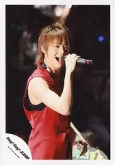 【中古】生写真(ジャニーズ) Hey! Say! JUMP/有岡大貴/ライブフォト・上半身・衣装赤・右手マイク・右向き/公式生写真