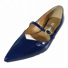 ペリーコ PELLICO ANDREA10 FLAT フラットシューズ パテントレザー ネイビー サイズ36 レディースのサムネイル