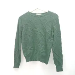 ◇ A day in the life UNITED ARROWS カシミヤ混 無地 ラウンドネック 長袖 ニット 表記なし ブラック レディース E  【1309040052987】