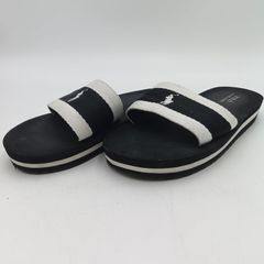 POLO RALPH LAUREN ポロラルフローレン サンダル ブラック レディース 23.5cm F-1-1
