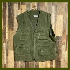 ロデシーナ マルチポケット フィッシングベスト ハンティングベスト アウトドア メンズ 古着 アウター