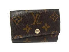 LOUIS VUITTON ルイヴィトン M62630 モノグラム ミュルティクレ6 6連 キーケース 鍵入れ レディース メンズ ブラウン系 DJ3682