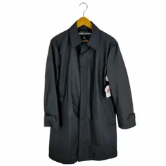 バーバリーブラックレーベル BURBERRY BLACK LABEL 裏地チェック柄ステンカラーコート メンズ import：L のサムネイル
