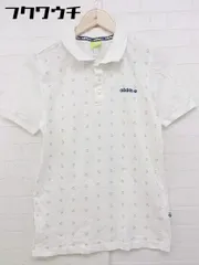 ◇ ◎ adidas アディダス 半袖 ポロシャツ サイズS ホワイト レディース  【1107290006893】
