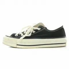 コンバース CONVERSE ALL STAR オールスター ローカットスニーカー シューズ 厚底 キャンバス 3.5 22.5cm 黒 ブラック /BBのサムネイル