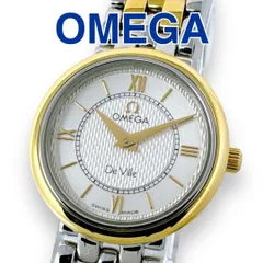 【美品·稼働】OMEGA De Ville クオーツ腕時計 金銀コンビ Yahoo!オークション - 稼働 OMEGA De Ville オメガ デビル