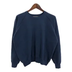 80年代 USA製 BOTANY 500 ボタニー500 スウェット 無地 ネイビー (メンズ XL) 中古 古着 S0549