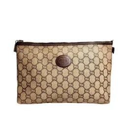 GUCCI グッチ　オールドグッチ　グッチプラス　クラッチバッグ　PVC