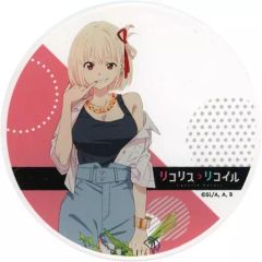 [중고] 코스터 니시키 치다카 (여름) 아크릴 코스터 [리콜리스 리코일×Gratte animatecafe] 메뉴 주문 유상 특전