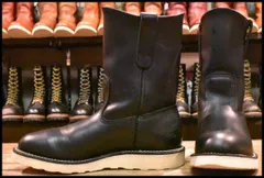 97 sRED WING エンジニアブーツ 8169 ペコスブーツ　刺繍タグ 正規取扱店 REDWING (レッドウィング) 8169 9インチ PECOS BOOTS
