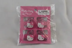 ハローキティ  キティ　ミニヘアクリップ 4個セット ピンク