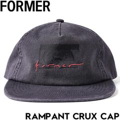 スナップバックキャップ 帽子 FORMER フォーマー RAMPANT CRUX CAP FHW-25209 25SU 日本代理店正規品