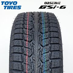 【2024年製】 送料無料 TOYO TIRES 225/60R17 99H OBSERVE GSi-6 オブザーブ ジーエスアイ シックス トーヨー スタッドレス 冬タイヤ 雪 氷 1本