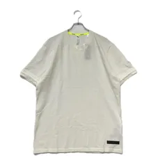 未使用品 メンズ アディダスゴルフ adidas GOLF ニット XO 白 ホワイト 半袖 訳あり