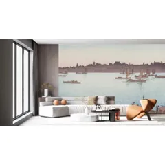 壁紙アート 吉田博 東京拾二題 隅田川